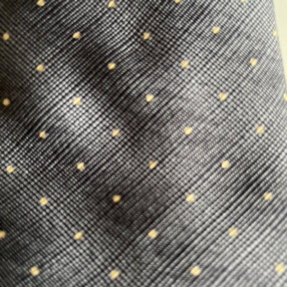 Men's Tie Silk J. G. Hook Blue / Grey - Picture 3 of 7